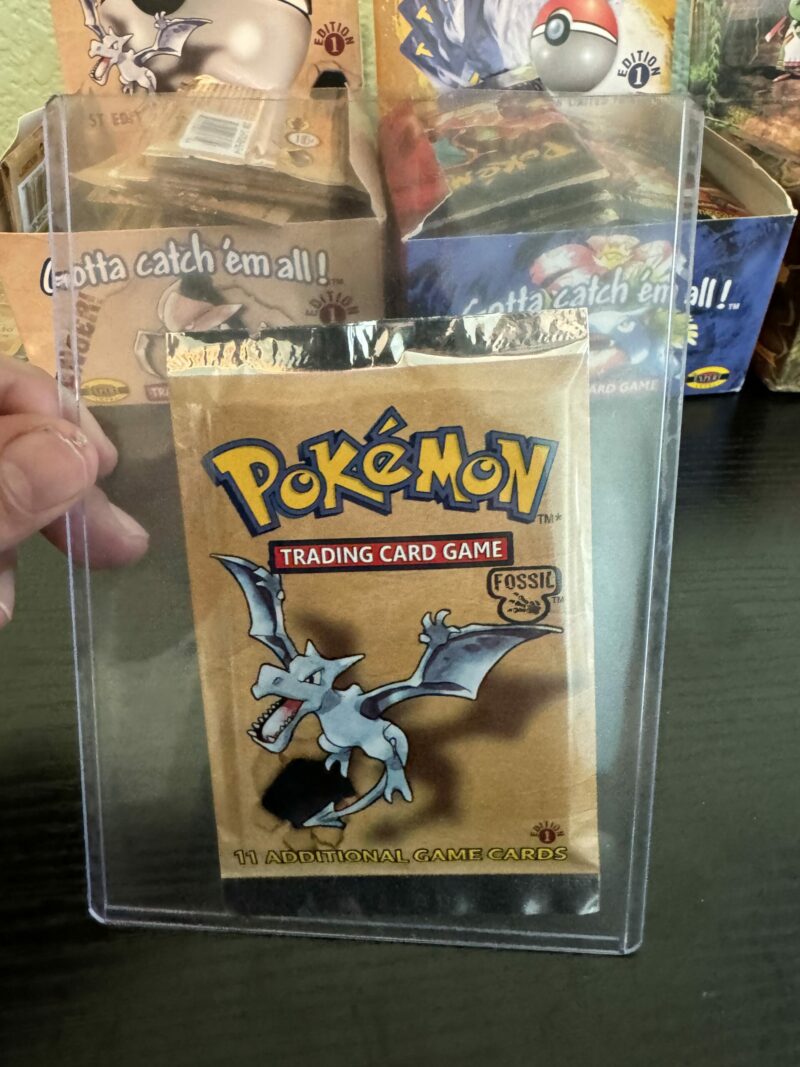 Pokemon 1st Edition Fossil Booster Packs (Proxy) - Image 3