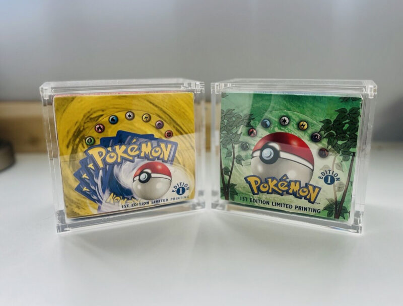 Clear Acrylic Booster Box Case