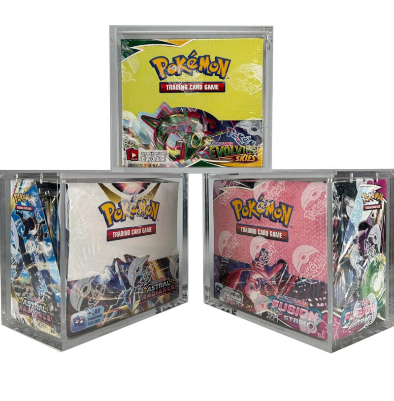 Acrylic Pokemon booster box display case - Image 3