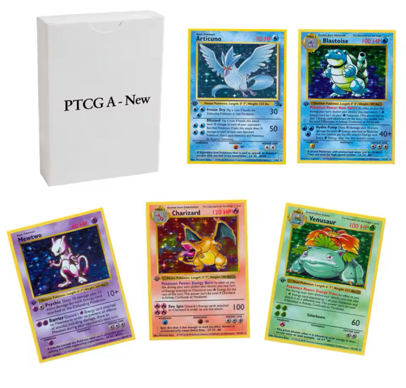 Pokémon 1st Edition Cards (55Pcs)