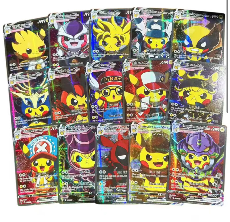 Pikachu Holographic Collection 55Pcs - Image 3