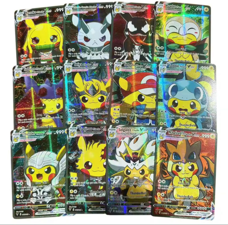 Pikachu Holographic Collection 55Pcs - Image 5