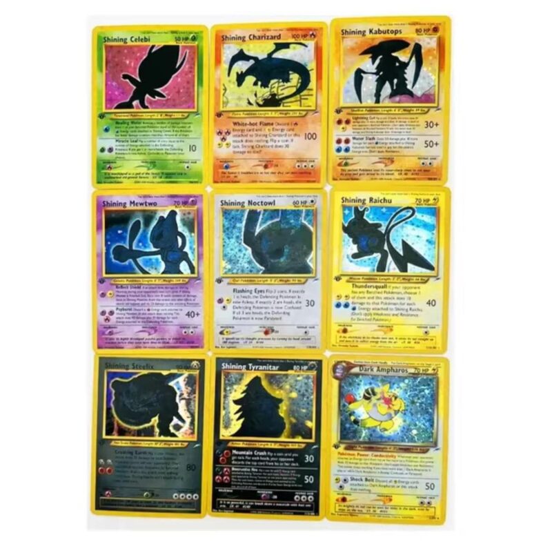 Neo Destiny Pokemon 55 Pcs Full Set Collectibles Cards (proxy)