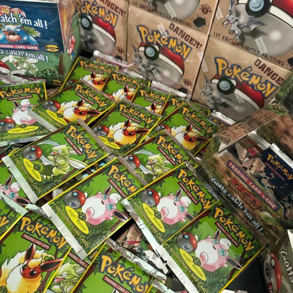 Vintage Pokemon Booster Packs