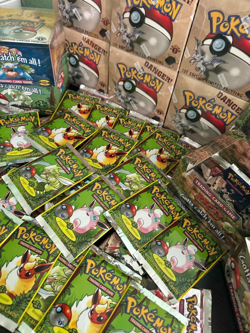 Vintage Pokemon Booster Packs