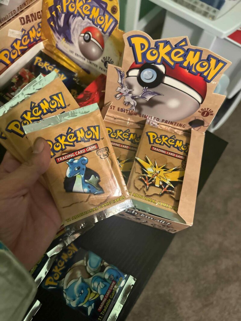 Pokemon Fossil Booster Packs